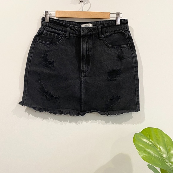 Forever 21 Dresses & Skirts - NWT F21 Jeans Mini Skirt